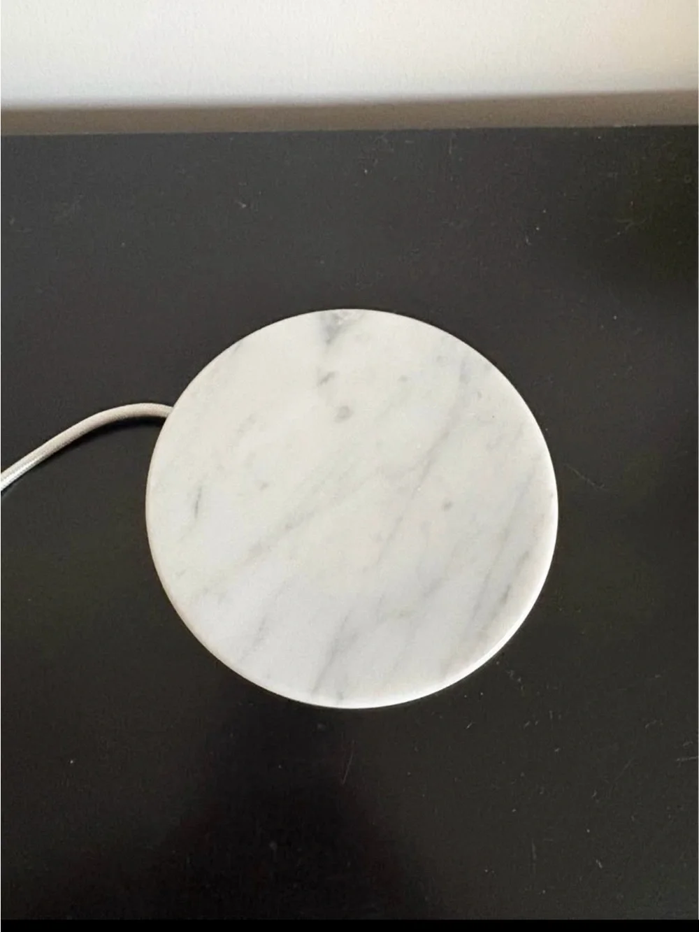 White Marble Wireless Charging Pad 🤍